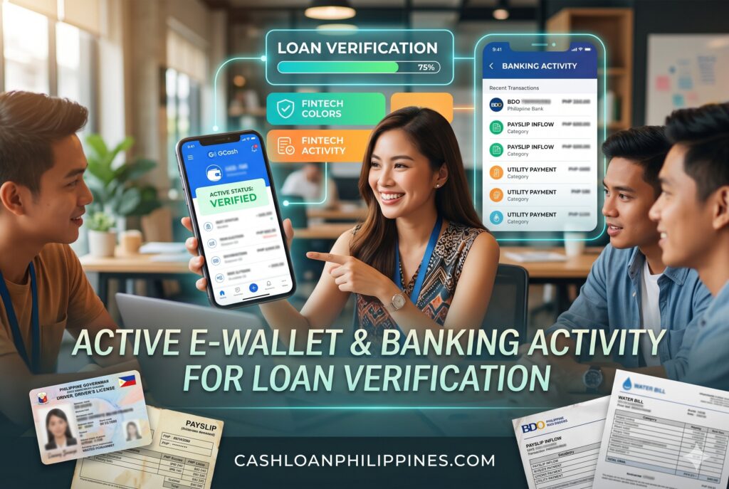 Digital wallet and bank transaction activity improving loan app approval chances in the Philippines