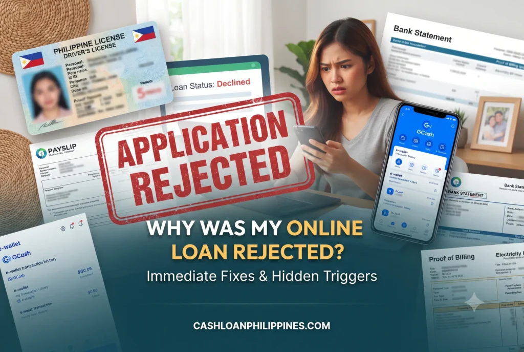 Why Was My Online Loan Rejected in the Philippines? (Immediate Fixes & Hidden Triggers)