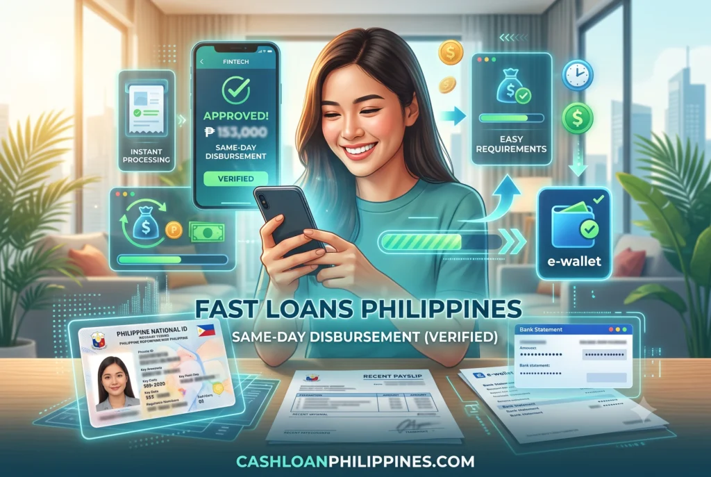 Fast Approval Loan Apps Philippines (2026): Same-Day Disbursement Verified