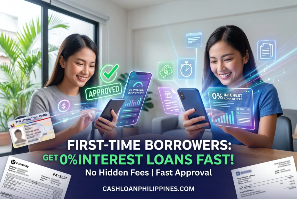 How Can First-Time Borrowers Get Fast Approval 0% Interest Loans in the Philippines Without Hidden Fees?